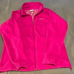 Columbia Women’s XL full-zip fleece jacket with patented Omni-shield lining.